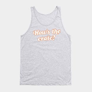 Irish Sayings / Retro Typography Design Tank Top